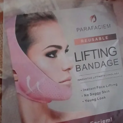Reusable V Line Mask Facial Slimming Strap Double Chin Reducer Chin Up Mask Face Lifting Belt V Shaped Slimming Face Mask